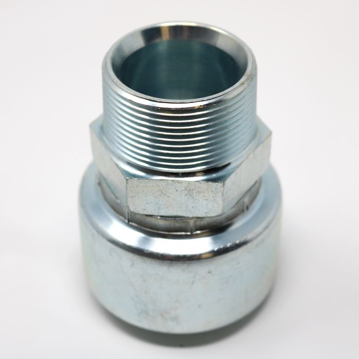 TruZero® 1 1/2 in Barb x 1 1/2 in MNPT - Steel with Zinc Coating